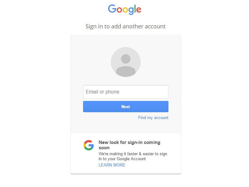 Read Google plans to change its sign-in page look