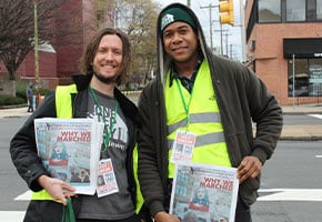 John & Jeremy Volunteering