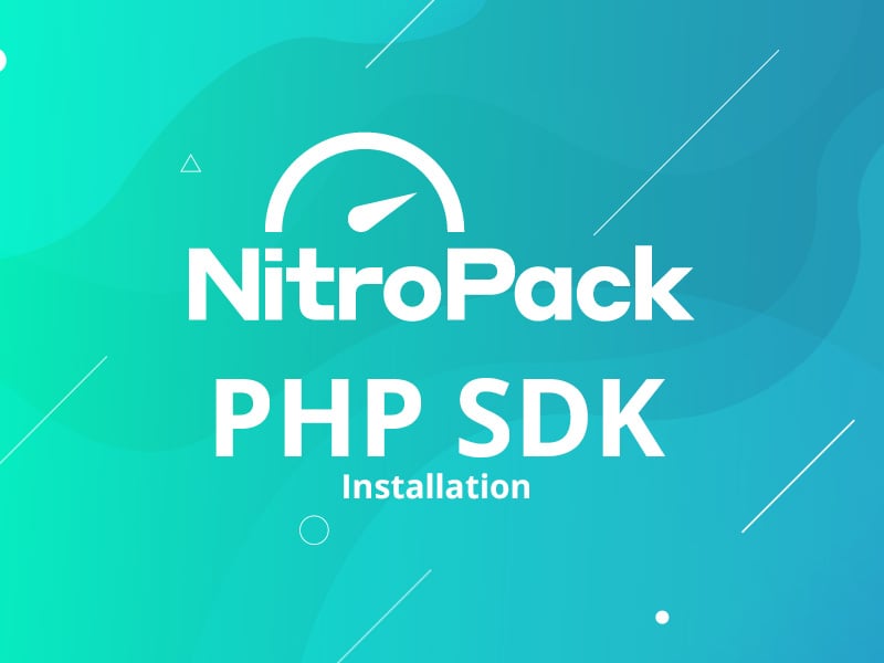 Read Nitropack PHP SDK Installation