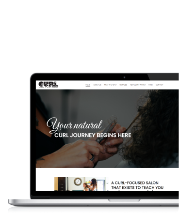 Curl Hair and Wellness Portfolio
