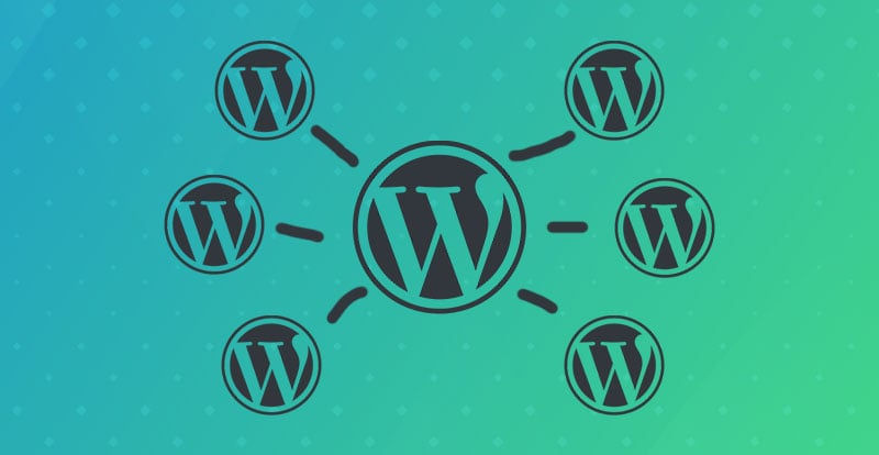 Wordpress logos all connected