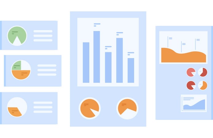 Various graphs of data