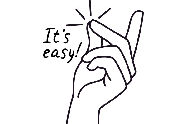 Hand snapping fingers